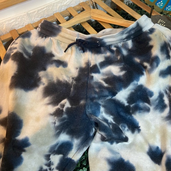 THE DROP Multi Tie Dye Fleece Drawstring Sweatpants Jogger’s. Size-S - Picture 7 of 9